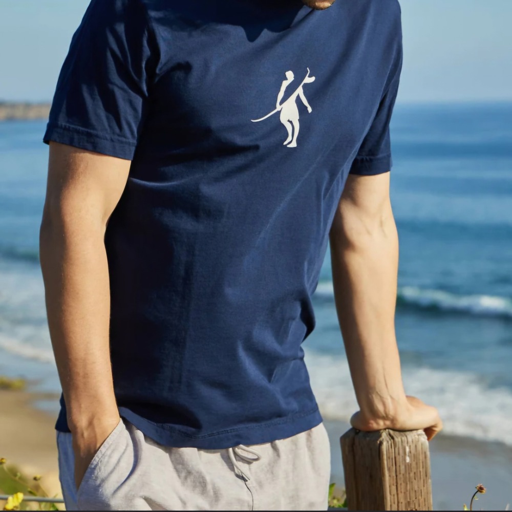 Toes on the Nose XL Graphic T-Shirt Cotton Surfer Cali Activewear Beach Coastal